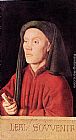 Jan Van Eyck Famous Paintings - Portrait of a Young Man (Tymotheos)